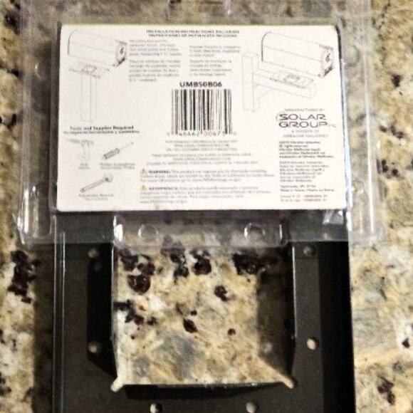 Gibraltar Mailboxes Steel Mailbox Mounting Board - Picture 3 of 4